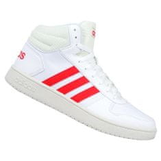 Adidas Boty bílé 42 2/3 EU Hoops 20 Mid