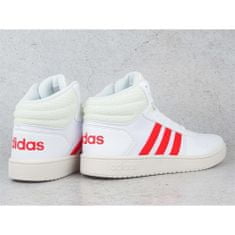 Adidas Boty bílé 42 2/3 EU Hoops 20 Mid