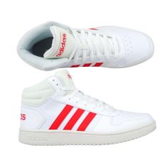 Adidas Boty bílé 42 2/3 EU Hoops 20 Mid