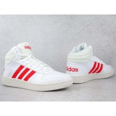 Adidas Boty bílé 42 2/3 EU Hoops 20 Mid