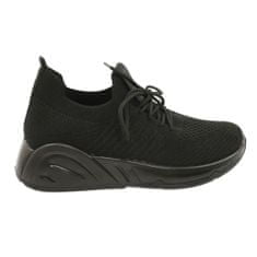 Slip-on sportovní obuv 21TX02-3674 černá velikost 37