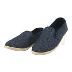 Espadrilky s třpytkami 32-187 velikost 38