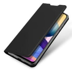 Dux Ducis Skin Pro knížkové kožené pouzdro na Xiaomi Redmi Note 10 5G / Poco M3 Pro, černé