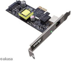 Akasa 2.5 Gigabit PCIe, PoE