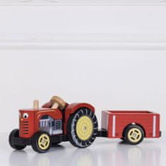 Le Toy Van Červený traktor