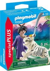 Playmobil PLAYMOBIL Special Plus 70382 Asijská bojovnice s tygrem