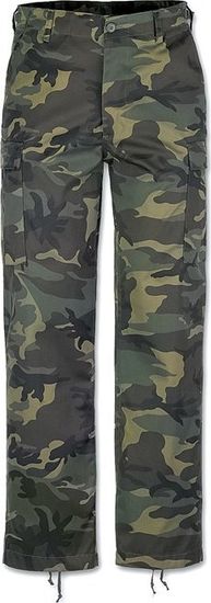 BRANDIT KALHOTY US Ranger Trousers Woodland Velikost: XL