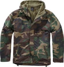 BRANDIT větrovka Windbreaker Frontzip Woodland Velikost: S