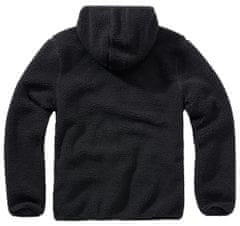 BRANDIT bunda Teddyfleece Worker Pullover Černá Velikost: S