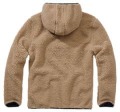 BRANDIT bunda Teddyfleece Worker Pullover Camel Velikost: 3XL