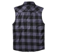 BRANDIT košile Checkshirt sleeveless černo-šedá Velikost: 4XL