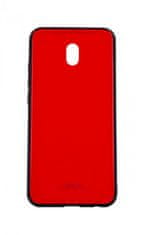 Xiaomi Obal / kryt na Xiaomi Redmi 8A červený - GLASS Case