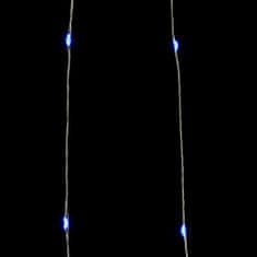 Greatstore Světelný LED řetěz studené bílé světlo 30 m