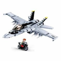 Sluban Model bricks m38-b0928 stíhačka f/a-18 super