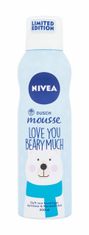 Nivea 200ml shower mousse love you beary much limited