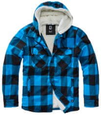 BRANDIT bunda Lumberjacket hooded Černo-modrá Velikost: 5XL