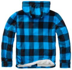 BRANDIT bunda Lumberjacket hooded Černo-modrá Velikost: 5XL