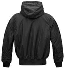 BRANDIT bunda CWU Jacket hooded Černá Velikost: L