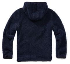 BRANDIT bunda Teddyfleece Worker Pullover Modrá Velikost: XXL