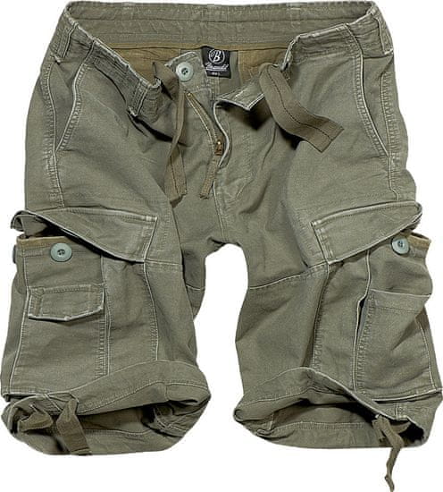 BRANDIT KRAŤASY Vintage Shorts Olivové Velikost: L