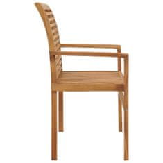 Greatstore Zahradní lavice s taupe poduškou 112 cm masivní teak