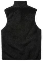 BRANDIT vesta Teddyfleece Vest Men Černá Velikost: S