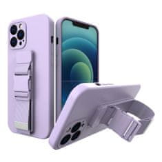 FORCELL Pouzdro na mobil s popruhem Rope Case iPhone 11 Pro , fialová, 9145576217535