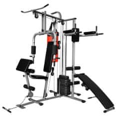 Greatstore Multifunkční posilovací věž s 1 boxovacím pytlem 65 kg