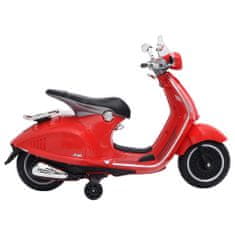 Greatstore Elektrický skútr Vespa GTS300 červený