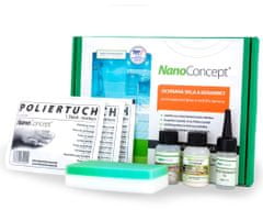 Set nano ochrana skla a keramiky proti usazování špíny a vodního kamene 30 ml