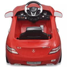 Greatstore Elektrické autíčko Mercedes Benz SLS AMG červené 6 V, dálkové ovládání