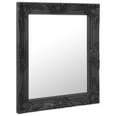 Vidaxl Nástěnné zrcadlo barokní styl 50 x 60 cm černé