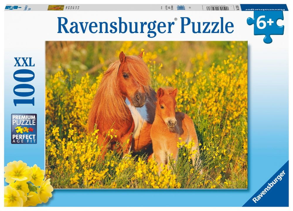 Ravensburger Shetladnský poník 100 dílků