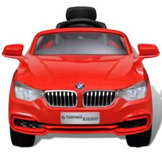 Greatstore BMW dětské auto na baterie, s dálkovým ovládáním, červené