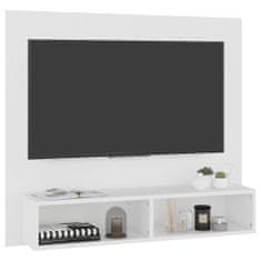 Vidaxl Nástěnná TV skříňka bílá 102 x 23,5 x 90 cm dřevotříska