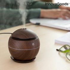 InnovaGoods Zvlhčovač vzduchu Mini Aroma Diffuser, ořech
