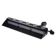 Stualarm PREDATOR LED vnitřní, 18x3W, 12-24V, oranžový, 490mm, ECE R10 (kf753)