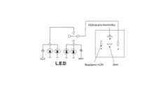 Stualarm Elektronický přerušovač blinkrů, 12V, 4 kontakty (46061)