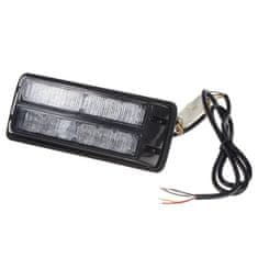 Stualarm x PREDATOR dual 12x1W LED, 12-24V, modrý, ECE R10 (kf006dblu)