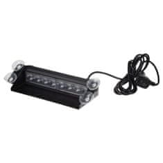 Stualarm PREDATOR LED vnitřní, 8x3W, 12-24V, červeno-modrý, 240mm (kf750-2blre)