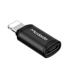 Mcdodo TELEFONNÍ ADAPTÉR MCDODO USB-C NA ADAPTÉR IPHONE ČERNÝ