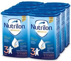 Nutrilon 3 Advanced batolecí mléko 6x 800g, 12+