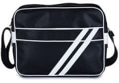 Solier Taška na rameno Casual Bag Black&White