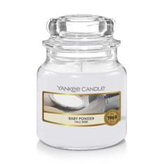 Yankee Candle vonná svíčka Baby Powder (Dětský pudr) 104g