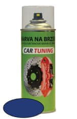 CARTUNING 2-K PUR Barva na brzdové třmeny a bubny ve spreji 400ml, SIGNÁLNÍ MODRÁ 5500