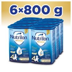 Nutrilon 4 Advanced Vanilla batolecí mléko 6x 800g, 24+