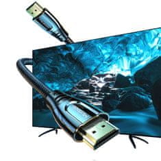 Mcdodo KABEL K MONITORU MCDODO, KABEL HDMI - HDMI 8K 60HZ FULL HD 2M