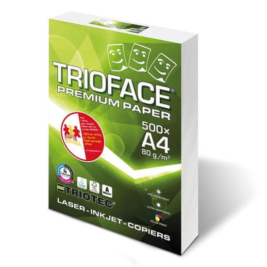 AAO Xerografický papír TRIOFACE PREMIUM "A" - A4 80 g / 500 listů