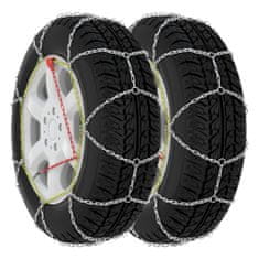 Greatstore Sněhové řetězy na pneumatiky 2 ks 9 mm KN120