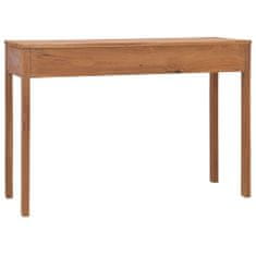 Greatstore Kancelářský stůl 110 x 40 x 75 cm masivní teakové dřevo